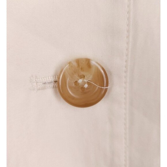 LOW CLASSIC Cotton Blazer Size S Womens Ivory Jacket $450 - Picture 6 of 16